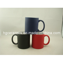 Tasse de changement de couleur de 11oz, tasse magique de couleur